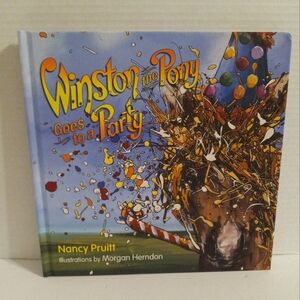 Winston The Pony Goes To A Party Children's Book Nancy Pruitt Arkansas Author